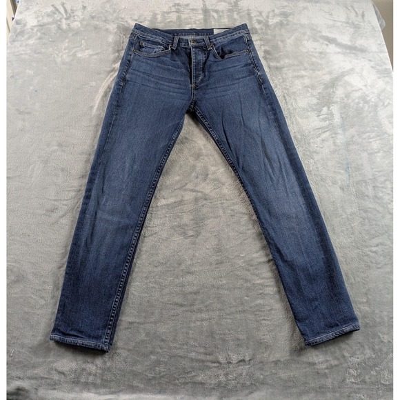 rag & bone Other - Rag & Bone Fit 2 Slim Jeans Mens 30x27.5 Blue Stretch Button Fly Made USA Denim